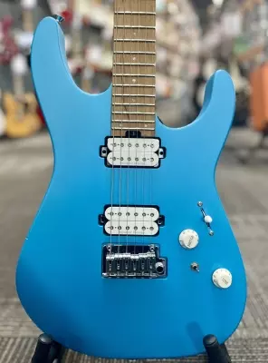 Charvel Guitars - Pro-Mod DK24 HH 2PT CM, Caramelized Maple Fingerboard - Matte Blue Frost 2