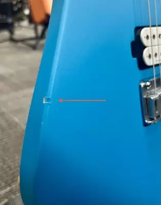 Charvel Guitars - Pro-Mod DK24 HH 2PT CM, Caramelized Maple Fingerboard - Matte Blue Frost 2