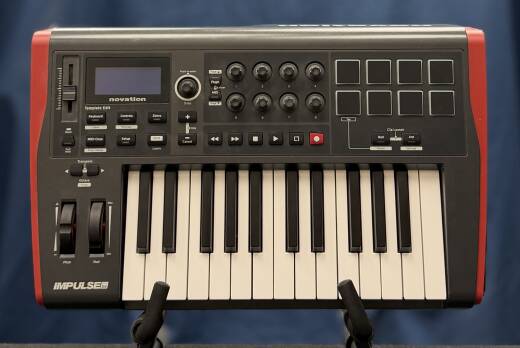 Novation Impulse 25 USB MIDI Keyboard Controller