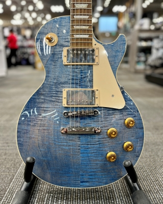 Store Special Product - Gibson - Les Paul Standard 50s Figured Top (Ocean Blue)