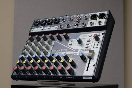 Soundcraft Notepad-12FX Small-Format Analog Mixer With USB I/O And
