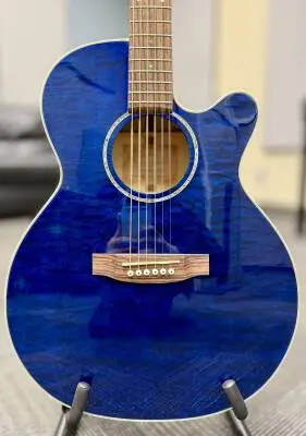 Takamine G NEX MAHOG AE C/A - Trans Blue 2