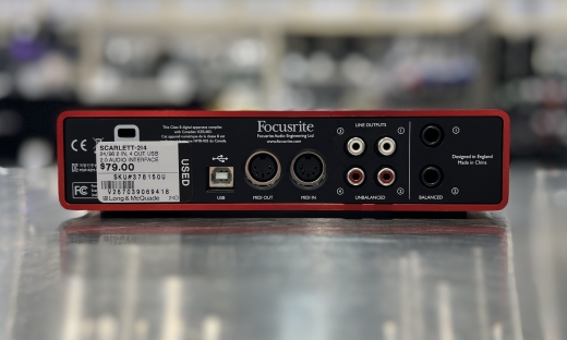 Focusrite Scarlett 2i4 Gen1 オーディオインター Amazon.co.jp: Focusrite Scarlett 2i2 オーディオ