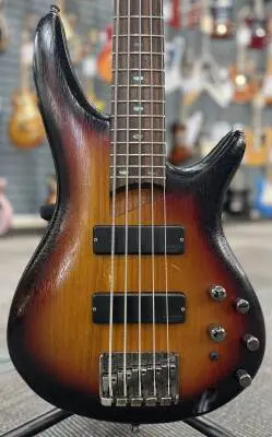 Ibanez - 5 String Bass Guitar Tri-Fade Burst - SR505 TFF 2