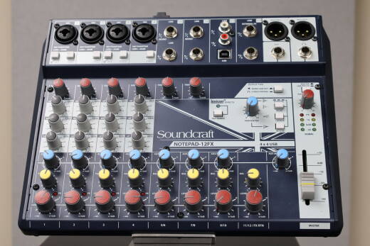 Soundcraft - NOTEPAD-12FX