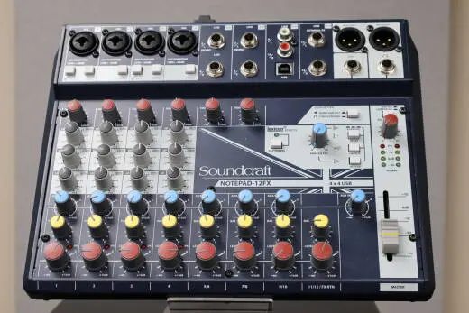 Soundcraft - NOTEPAD-12FX