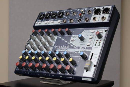 Soundcraft Notepad-12FX Small-Format Analog Mixer With USB I/O And