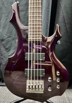 ESP LTD F-155DX 5-STRING BASS (PURPLE) 2
