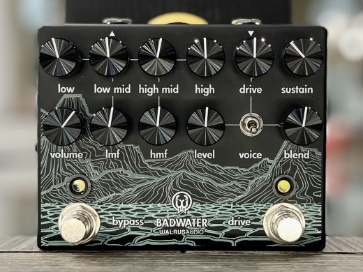 Walrus Audio Badwater Bass Pre-Amp DI | Long & McQuade Walrus Audio Badwater Bass Pre-Amp DI | Long & McQuade