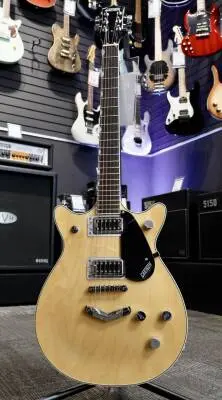 Gretsch Guitars - G5222 Electromatic Double Jet BT with V-Stoptail, Laurel Fingerboard - Aged Natural