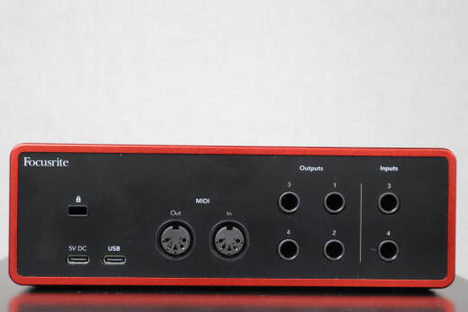 Focusrite Scarlett 4i4 4th Gen Audio Interface