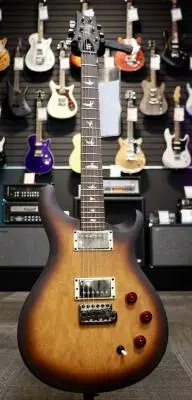 PRS Guitars - Limited Edition SE DGT Laurel Burl Electric Guitar with Gigbag - McCarty Tobacco Burst