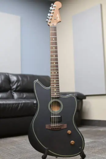 Fender - ACOUSTASONIC STD JAZZMASTER BLK
