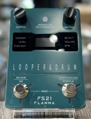 FLAMMA FS21 Stereo Drum Machine and Looper Pedal