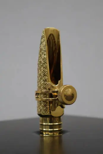 GOLD PLATE ALTO SAXOPHONE METAL MOUTHPIECE 2