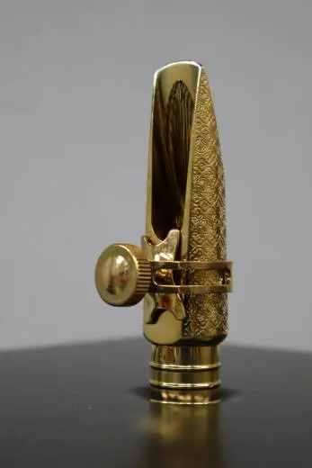 GOLD PLATE ALTO SAXOPHONE METAL MOUTHPIECE 2