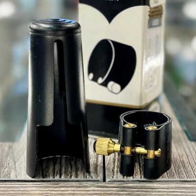 Store Special Product - Rovner - Alto Sax Ligature w/ Cap (Dark, 1RL)
