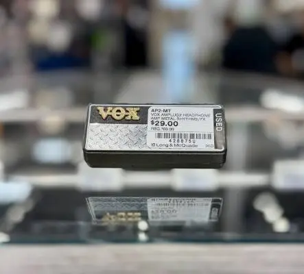 Vox - AP2-MT Amplug2 Headphone AMP Metal Rhythyms/FX