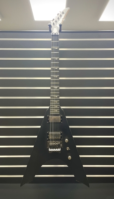 Store Special Product - Kramer - Night V with Floyd Rose - Satin Black