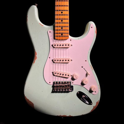 Fender Custom Shop '58 Stratocaster Relic - Super Faded Aged Surf Green