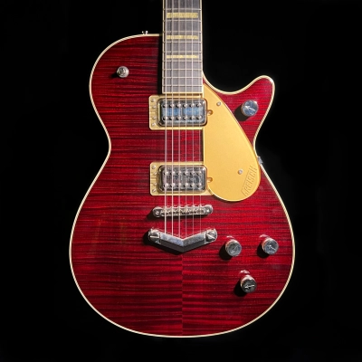 Gretsch Guitars G6228FM Players Edition Jet BT - Dark Cherry Stain