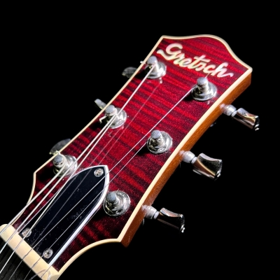 Gretsch Guitars G6228FM Players Edition Jet BT - Dark Cherry Stain 3