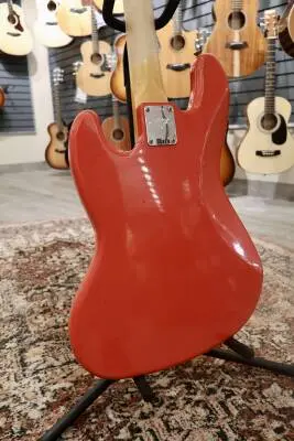 Fender Custom Shop '63 Jazz Bass Journeyman Relic - Aged Fiesta Red 2