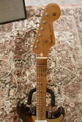 Fender Custom Shop Limited Edition 1954 Roasted Stratocaster Journeyman Relic - Wide-Fade Chocolate 2-Color Sunburst 2