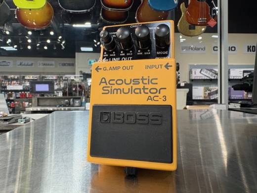 BOSS AC-3 Acoustic Simulator Compact Pedal | Long & McQuade