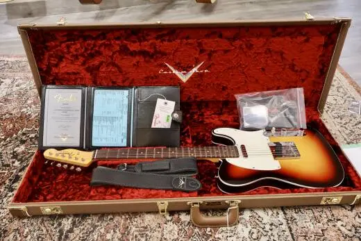 Fender Custom Shop '59 Vintage Custom Telecaster - Chocolate 3-Colour Sunburst 2