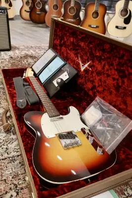Fender Custom Shop '59 Vintage Custom Telecaster - Chocolate 3-Colour Sunburst 2