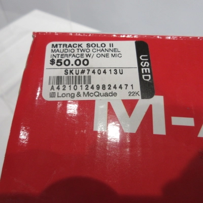 M-Audio - MTRACK SOLO II