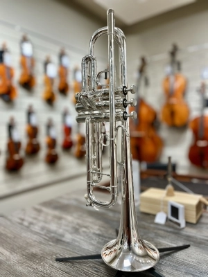 Bach - 180S-43 - Silver Stradivarius Trumpet