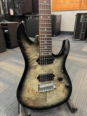 Ibanez AZ Premium Charcoal Black Burst 2