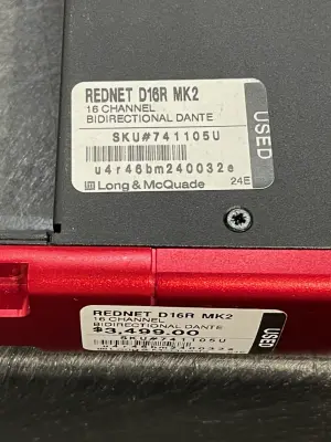 Focusrite - REDNET D16R MK2 2