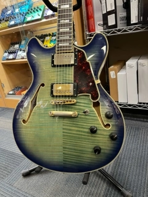 D'Angelico Excel DC Blue Burst 2