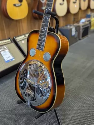 Gold Tone Mastertone Paul Beard Round-Neck Resonator Guitar Deluxe - Passive 5