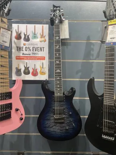 PRS - SE Mark Holcomb - Blue Burst w/ Gig Bag