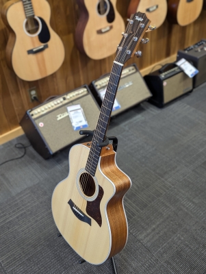 Taylor Guitars - 214ce-K Grand Auditorium Sitka/Layered Koa Acoustic-Electric Guitar 6