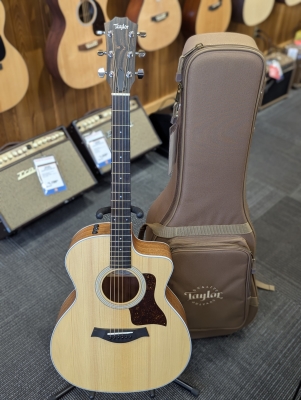 Taylor Guitars - 214ce-K Grand Auditorium Sitka/Layered Koa Acoustic-Electric Guitar 7