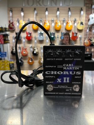 ギター CARL MARTIN CHORUS x II CARL MARTIN Chorus X II Pedal—Guitars & Things—Effects