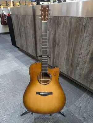 TAG3 C TransAcoustic Dreadnought Acoustic/Electric Guitar - Sand Burst