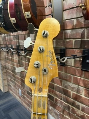 Fender Custom Shop 1958 Precision Bass Relic Super Faded Aged Chocolate 3-Color Sunburst 3