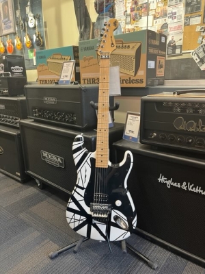 Charvel Limited Edition EVH Art Series Black/White