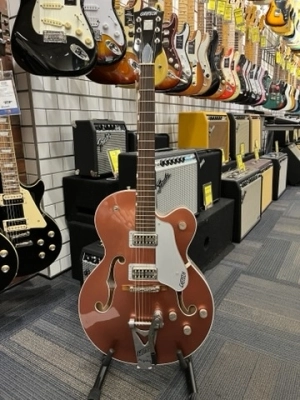 Store Special Product - Gretsch G6118T Players Edition Anniversary Two-Tone Copper Metallic/Sahara Metallic