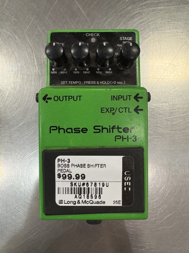 BOSS PH-3 Phase Shifter Pedal | Long & McQuade