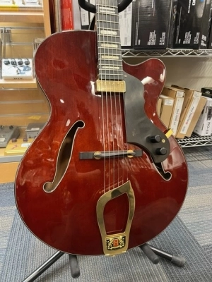 Hagstrom HL550 Natur Mahogany Gloss 2