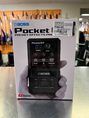 BOSS Pocket GT Pocket Effects Processor and Practice Companion