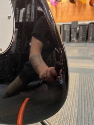 Fender Stratocaster Left Handed Player Series Black 2