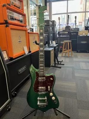 Fender Parallel Universe Volume II Maverick Dorado Mystic Pine Green